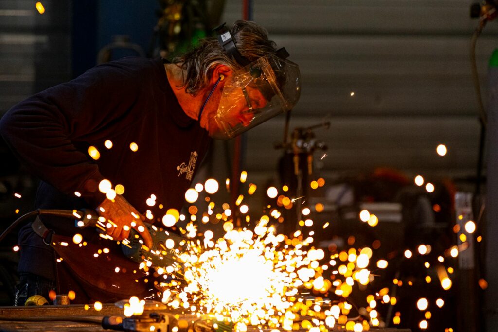 hero tradesman welding