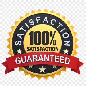 satisfaction guaranteed badge